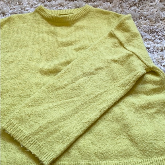 Oak and fort yellow relax fit sweater XS - Picture 4 of 5